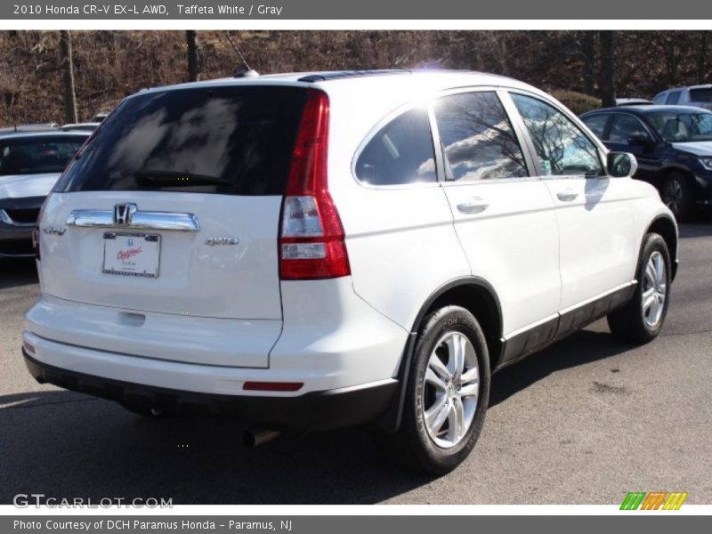 Taffeta White / Gray 2010 Honda CR-V EX-L AWD