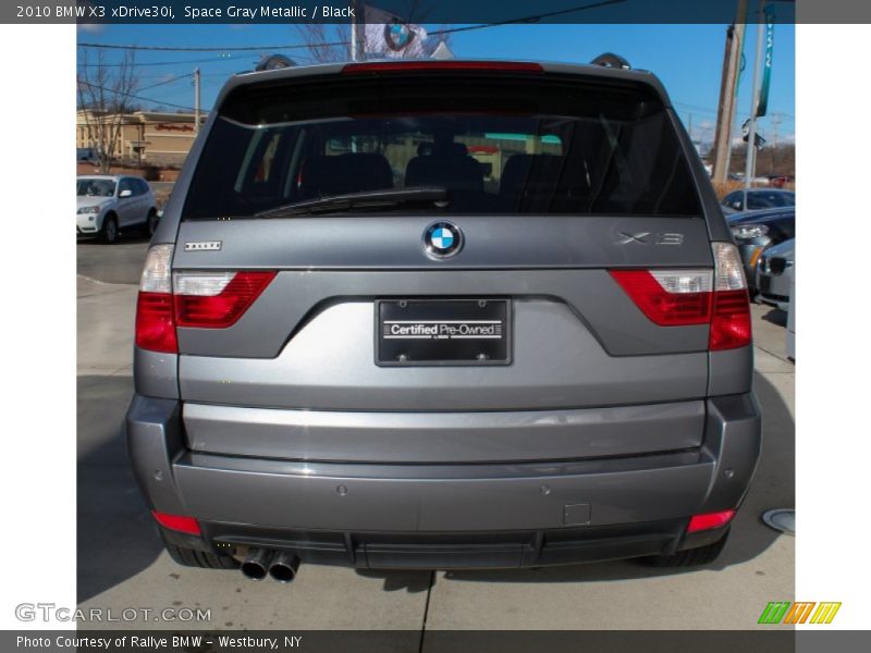 Space Gray Metallic / Black 2010 BMW X3 xDrive30i