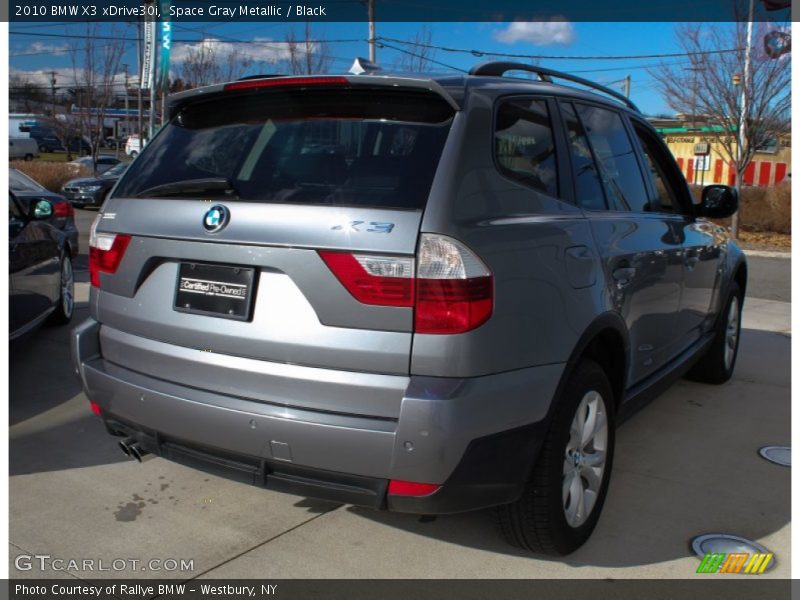 Space Gray Metallic / Black 2010 BMW X3 xDrive30i