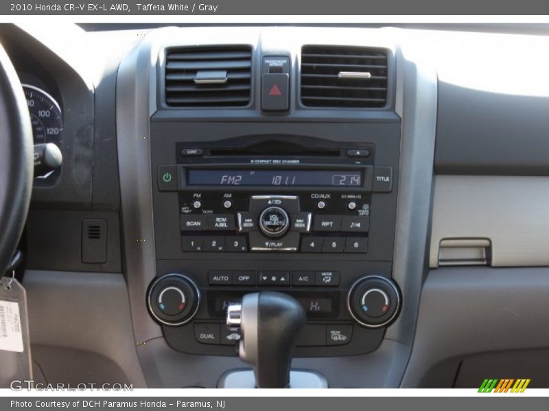 Taffeta White / Gray 2010 Honda CR-V EX-L AWD