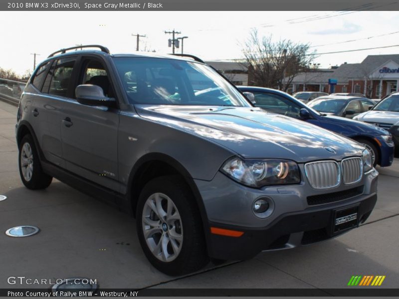 Space Gray Metallic / Black 2010 BMW X3 xDrive30i