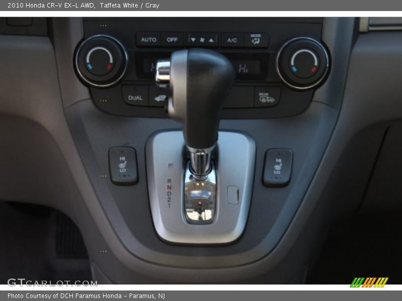 Taffeta White / Gray 2010 Honda CR-V EX-L AWD