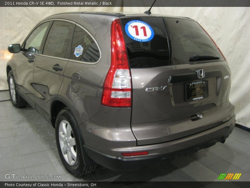 Polished Metal Metallic / Black 2011 Honda CR-V SE 4WD