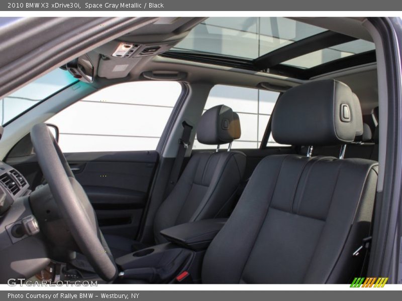 Space Gray Metallic / Black 2010 BMW X3 xDrive30i