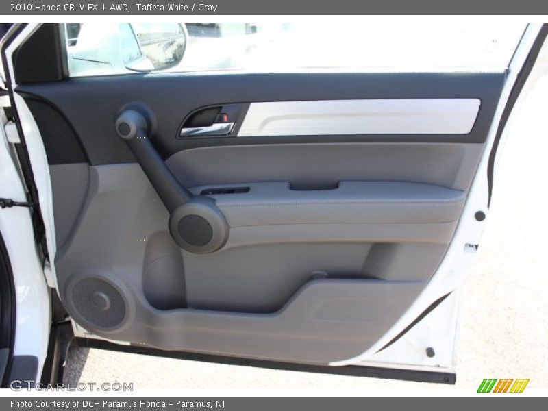 Taffeta White / Gray 2010 Honda CR-V EX-L AWD