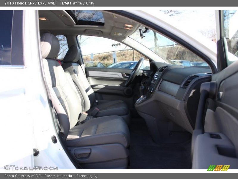 Taffeta White / Gray 2010 Honda CR-V EX-L AWD