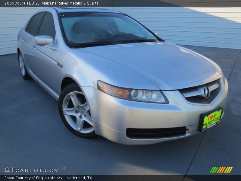 Alabaster Silver Metallic / Quartz 2006 Acura TL 3.2