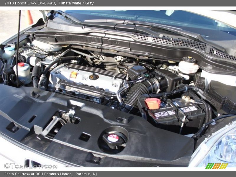 Taffeta White / Gray 2010 Honda CR-V EX-L AWD