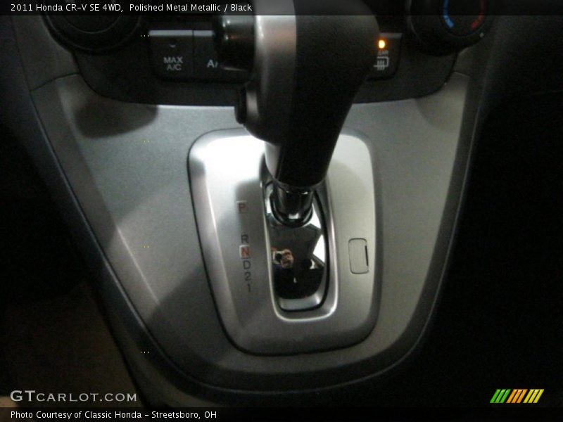 Polished Metal Metallic / Black 2011 Honda CR-V SE 4WD