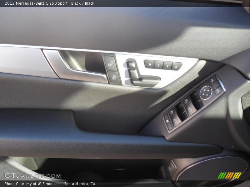 Black / Black 2013 Mercedes-Benz C 250 Sport