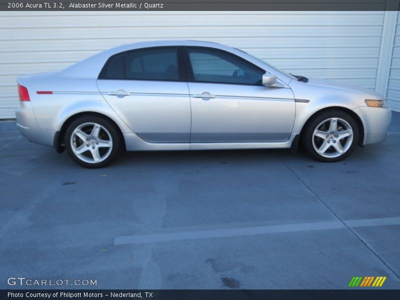 Alabaster Silver Metallic / Quartz 2006 Acura TL 3.2