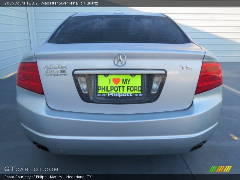 Alabaster Silver Metallic / Quartz 2006 Acura TL 3.2