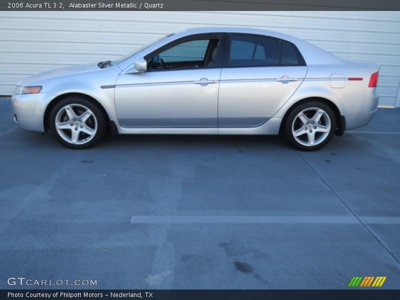 Alabaster Silver Metallic / Quartz 2006 Acura TL 3.2