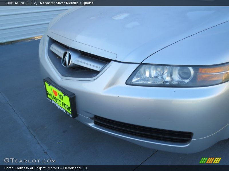 Alabaster Silver Metallic / Quartz 2006 Acura TL 3.2