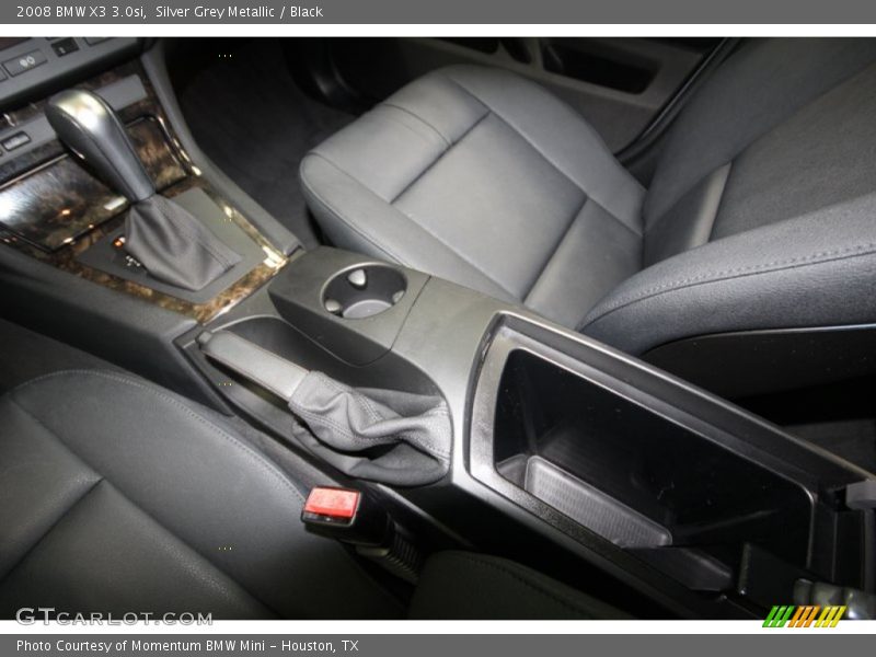 Silver Grey Metallic / Black 2008 BMW X3 3.0si