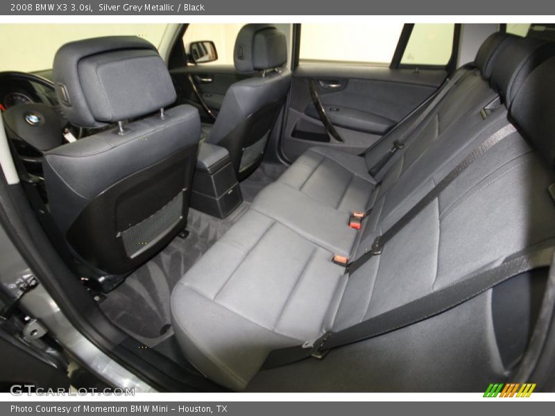 Silver Grey Metallic / Black 2008 BMW X3 3.0si