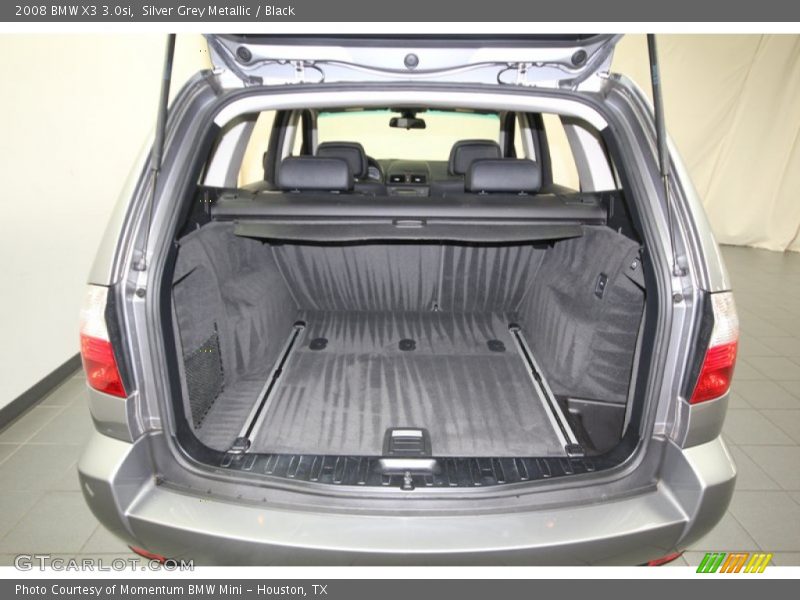 Silver Grey Metallic / Black 2008 BMW X3 3.0si