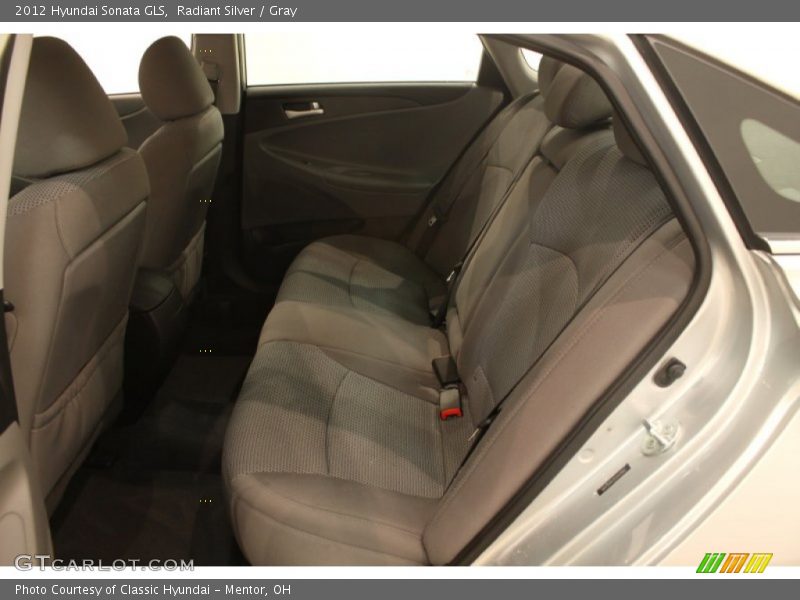 Radiant Silver / Gray 2012 Hyundai Sonata GLS