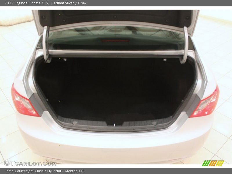 Radiant Silver / Gray 2012 Hyundai Sonata GLS