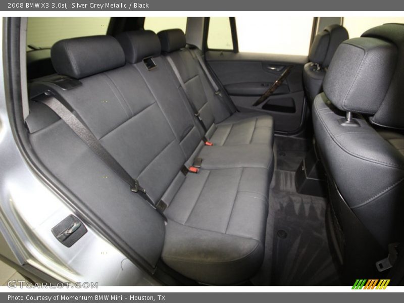 Silver Grey Metallic / Black 2008 BMW X3 3.0si