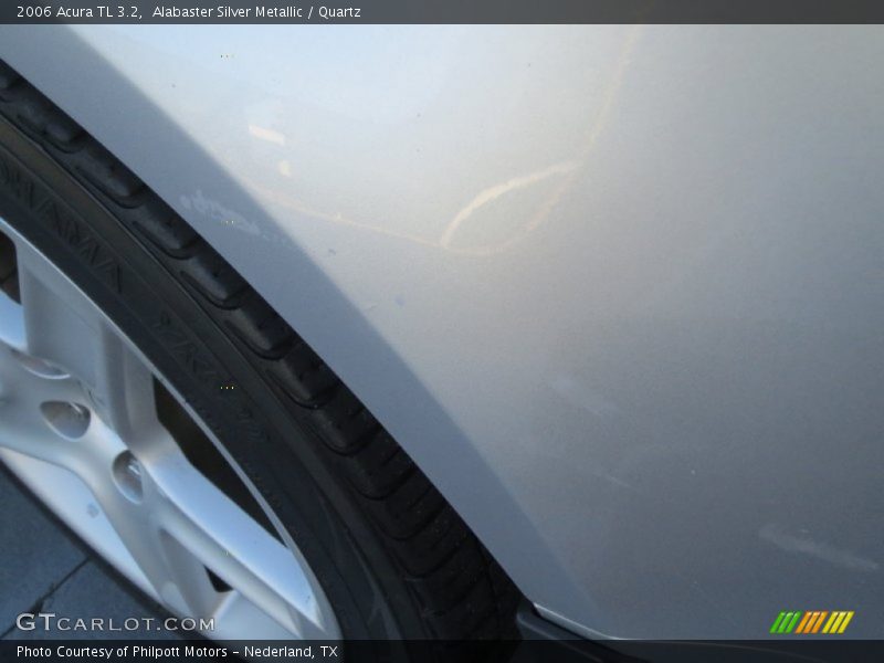 Alabaster Silver Metallic / Quartz 2006 Acura TL 3.2