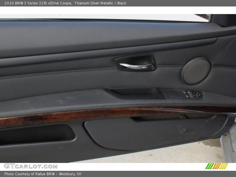 Titanium Silver Metallic / Black 2010 BMW 3 Series 328i xDrive Coupe