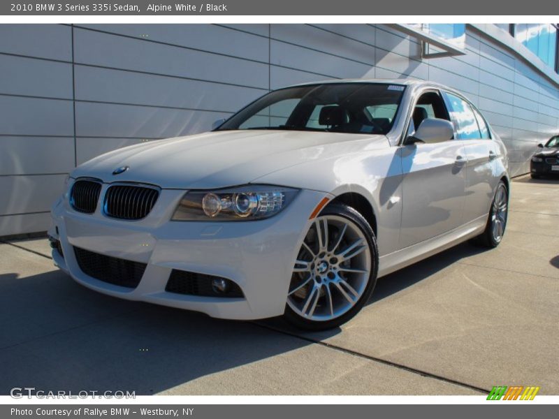 Alpine White / Black 2010 BMW 3 Series 335i Sedan