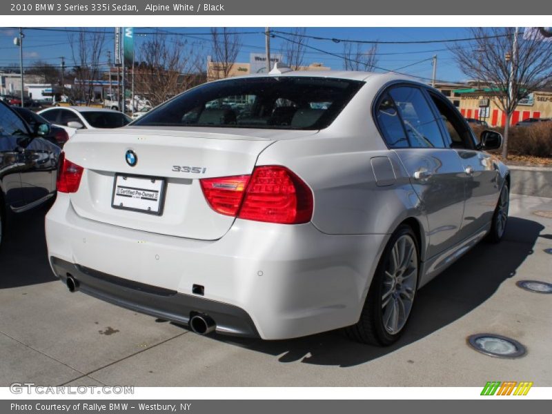 Alpine White / Black 2010 BMW 3 Series 335i Sedan