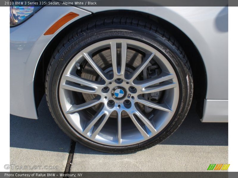 Alpine White / Black 2010 BMW 3 Series 335i Sedan