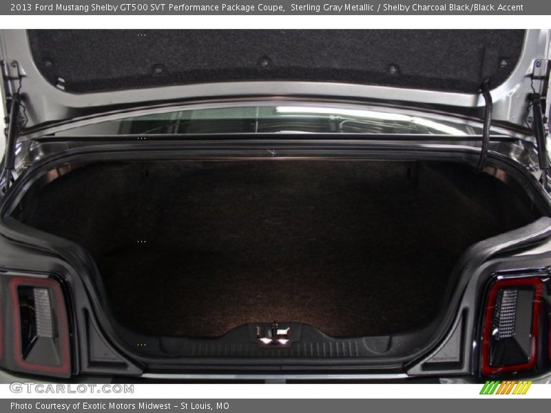  2013 Mustang Shelby GT500 SVT Performance Package Coupe Trunk