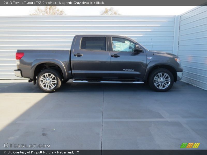 Magnetic Gray Metallic / Black 2013 Toyota Tundra TSS CrewMax