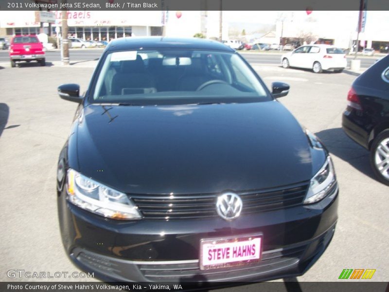 Black / Titan Black 2011 Volkswagen Jetta SE Sedan