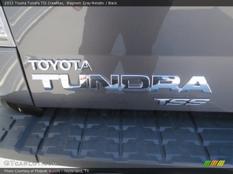 Magnetic Gray Metallic / Black 2013 Toyota Tundra TSS CrewMax
