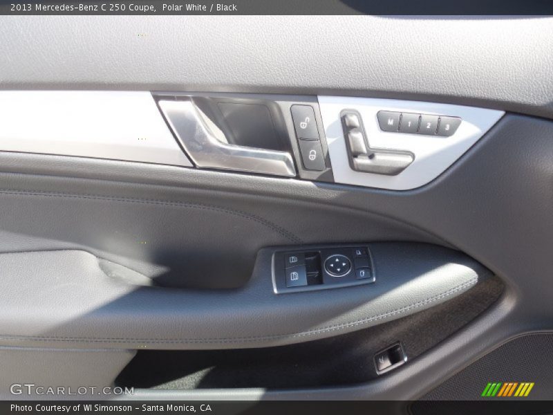 Polar White / Black 2013 Mercedes-Benz C 250 Coupe