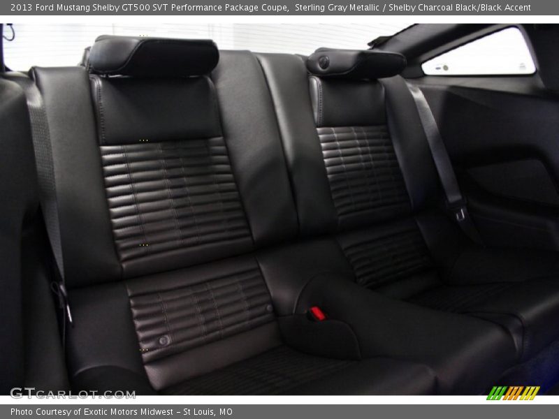 Sterling Gray Metallic / Shelby Charcoal Black/Black Accent 2013 Ford Mustang Shelby GT500 SVT Performance Package Coupe