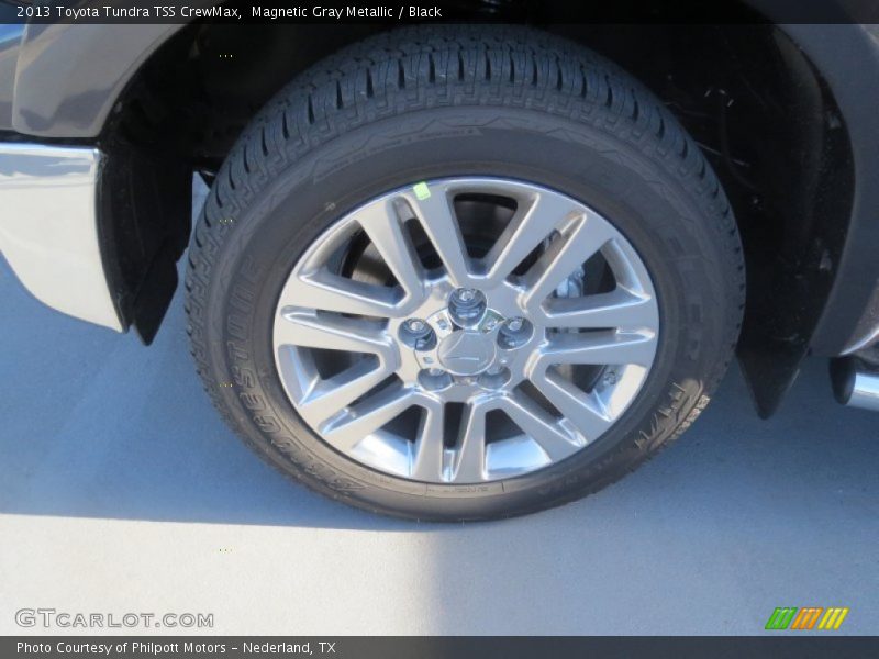 Magnetic Gray Metallic / Black 2013 Toyota Tundra TSS CrewMax