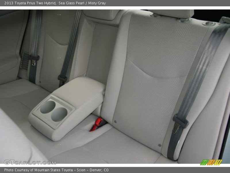 Sea Glass Pearl / Misty Gray 2013 Toyota Prius Two Hybrid
