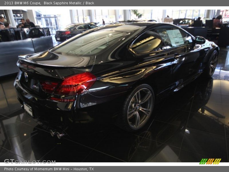 Black Sapphire Metallic / Black 2013 BMW M6 Coupe