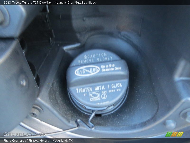 Magnetic Gray Metallic / Black 2013 Toyota Tundra TSS CrewMax