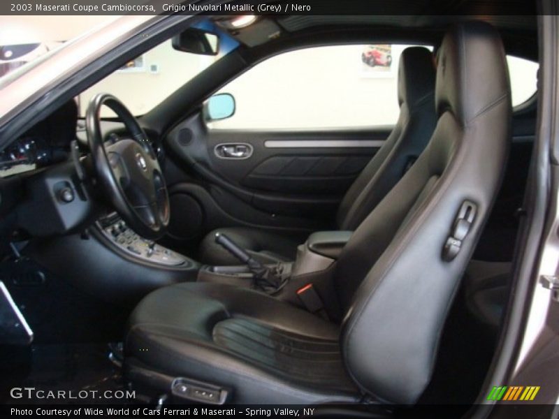  2003 Coupe Cambiocorsa Nero Interior