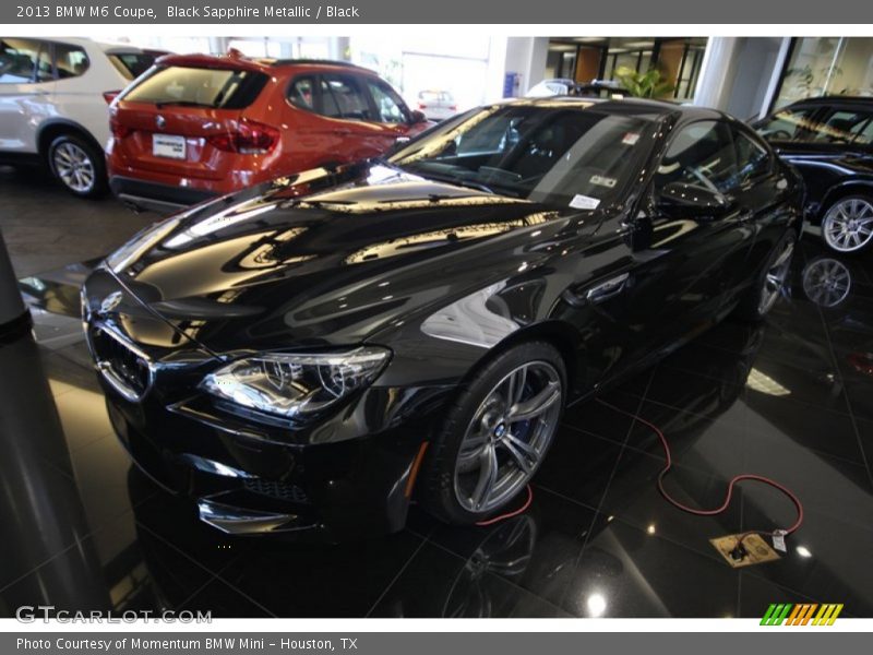 Black Sapphire Metallic / Black 2013 BMW M6 Coupe