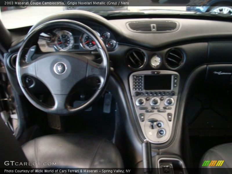 Grigio Nuvolari Metallic (Grey) / Nero 2003 Maserati Coupe Cambiocorsa