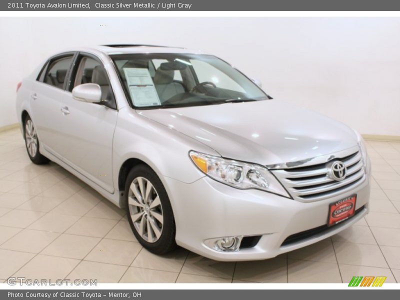 Classic Silver Metallic / Light Gray 2011 Toyota Avalon Limited