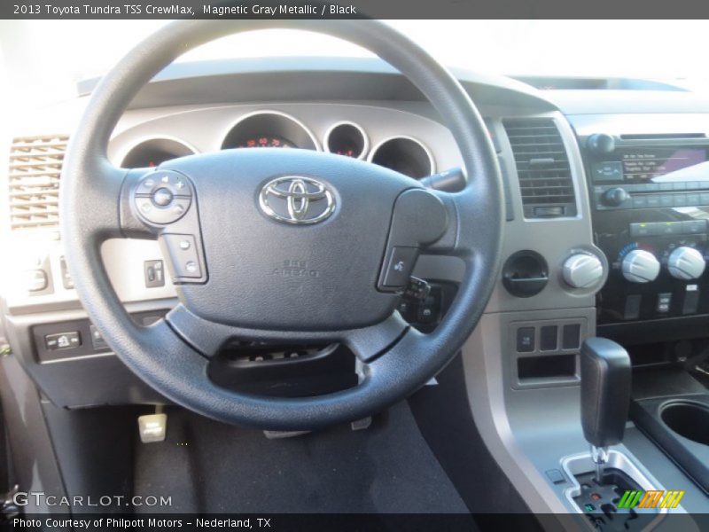 Magnetic Gray Metallic / Black 2013 Toyota Tundra TSS CrewMax