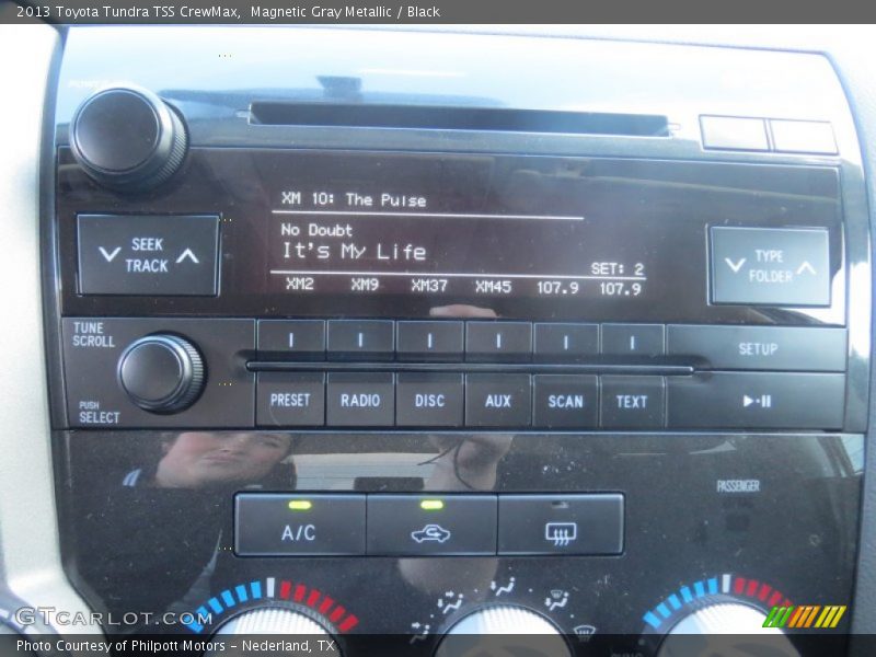 Magnetic Gray Metallic / Black 2013 Toyota Tundra TSS CrewMax