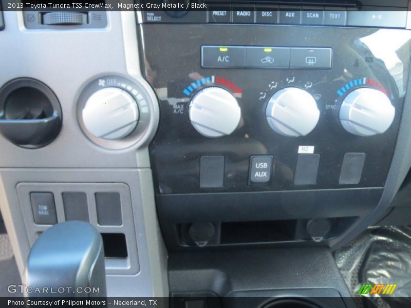 Magnetic Gray Metallic / Black 2013 Toyota Tundra TSS CrewMax