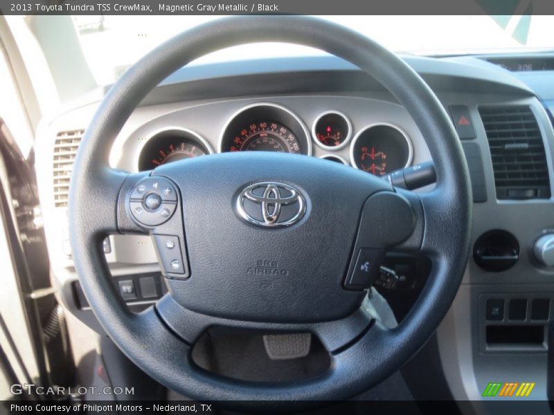 Magnetic Gray Metallic / Black 2013 Toyota Tundra TSS CrewMax