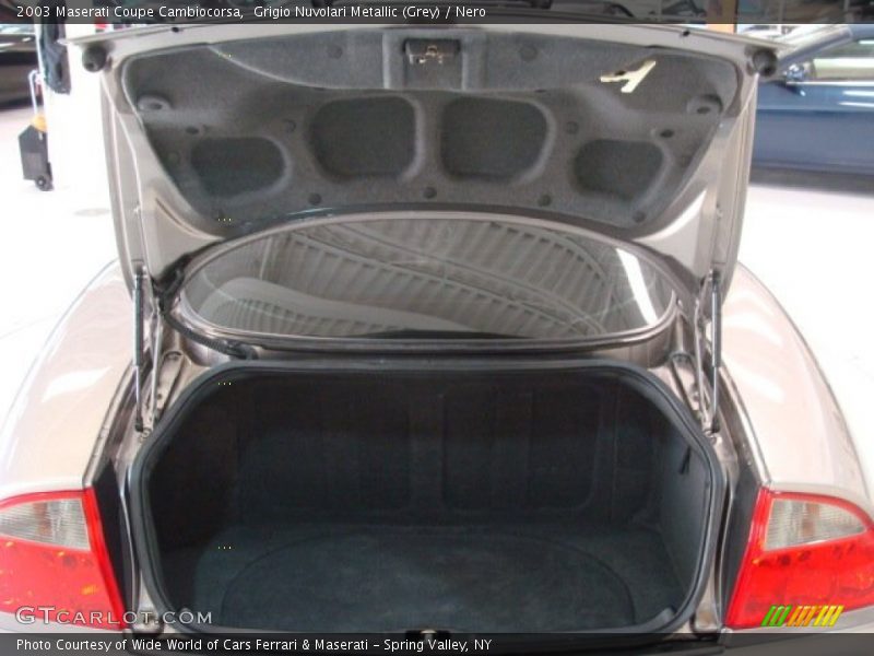  2003 Coupe Cambiocorsa Trunk
