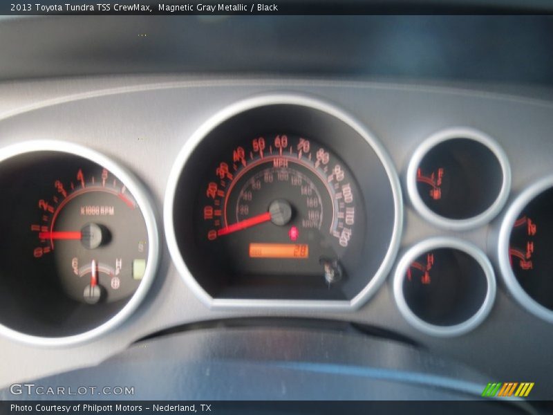 Magnetic Gray Metallic / Black 2013 Toyota Tundra TSS CrewMax