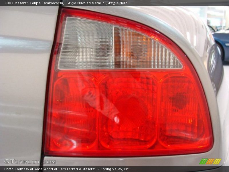 Grigio Nuvolari Metallic (Grey) / Nero 2003 Maserati Coupe Cambiocorsa